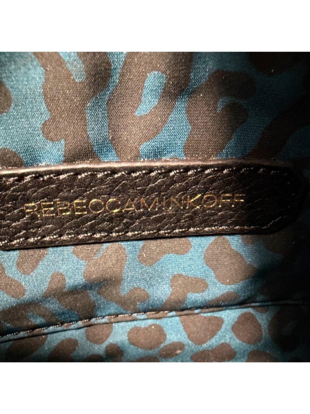 Rebecca Minkoff MAC Black Front Pony Fur Chain Strap Crossbody Bag + Dust Bag - Picture 9 of 12